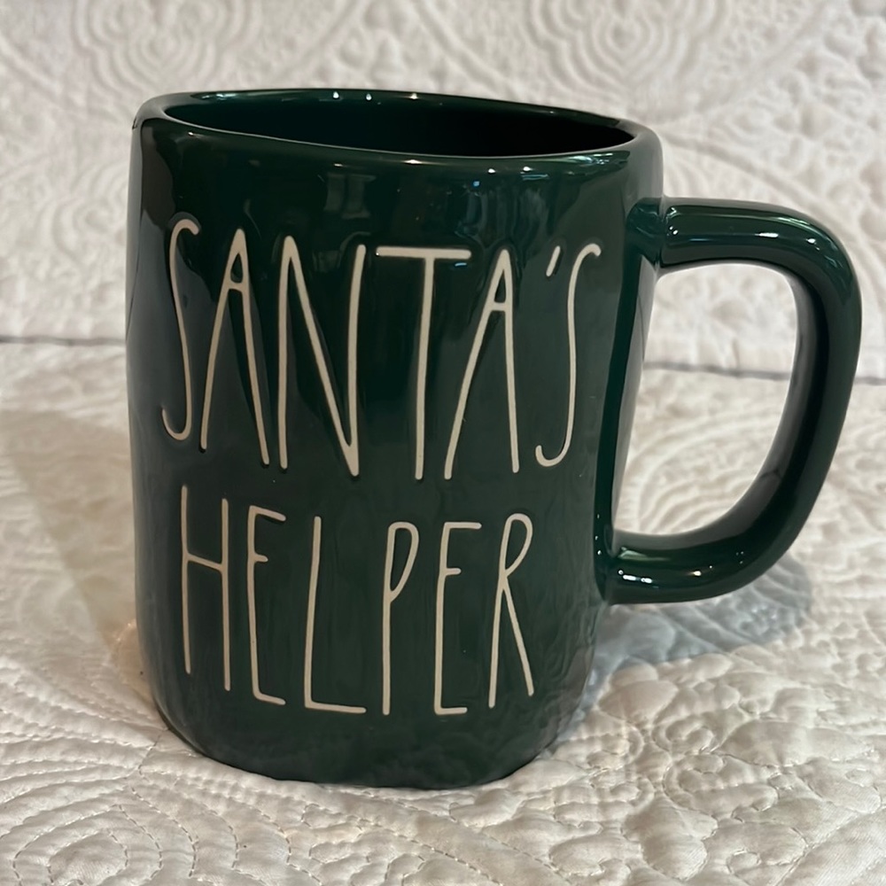 Rae Dunn Santa’s Helper mug